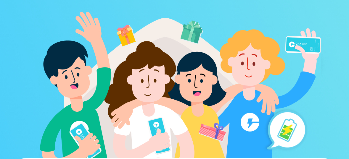 330円分（1時間相当）のクーポンがもらえる！「CHARGESPOT」友達招待でお得に充電しよう！